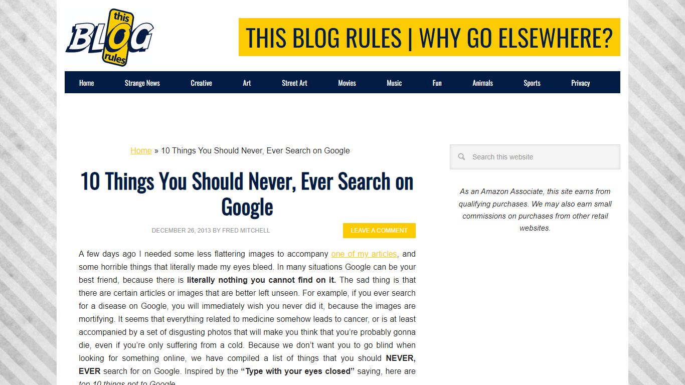 10 Things You Should Never, Ever Search on Google